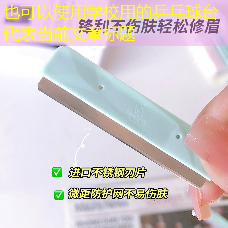 学校用的乒乓球台