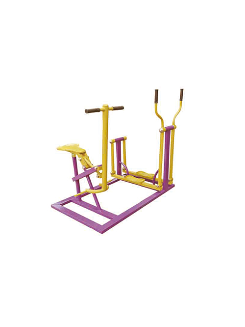 骑马机平步机-公园健身器材